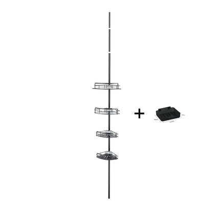 Installation-free Stable Storage Rack Punch-free Bathroom Bathroom Storage Rack