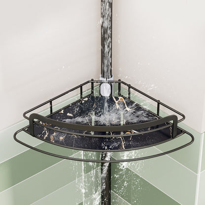 Installation-free Stable Storage Rack Punch-free Bathroom Bathroom Storage Rack