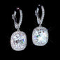 Fine Zircon-embedded Earrings Fashion Pendant For Women